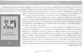 La novia de Wittgenstein