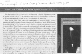 Errante en la sombra