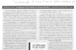 Las expulsiones de los jesuitas