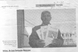 Escritor lanza libro de poemas