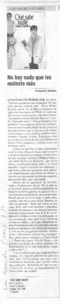 No hay nada que les moleste más