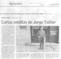 Cartas inéditas de Jorge Teillier