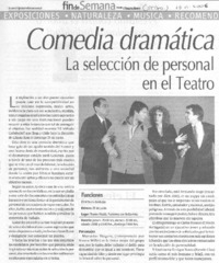 Comedia drámatica