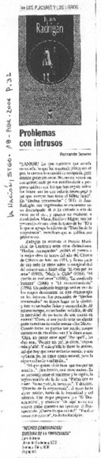 Problemas con intrusos