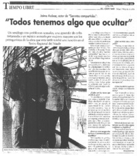 "Todos tenemos algo que ocultar" : [entrevista]
