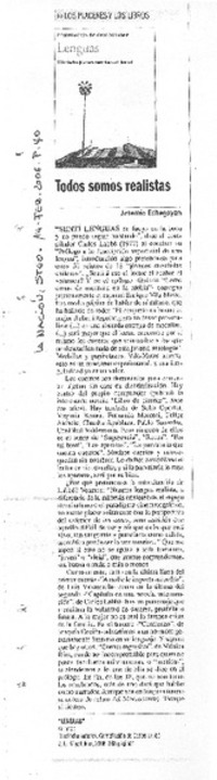 Todos somos realistas