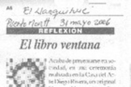El Libro ventana