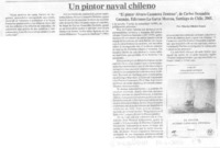 Un pintor naval chileno