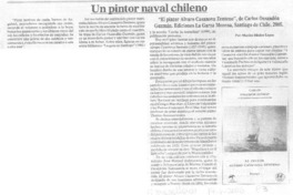 Un pintor naval chileno