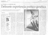 Delirante experiencia poético-genética