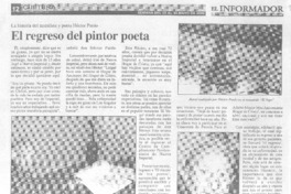 El Regreso del pintor poeta