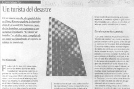 Un turista del desastre