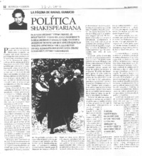 Política shakesperiana