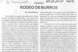 Rodeo de burros
