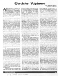 Ejercicios volpianos