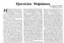 Ejercicios volpianos