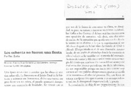 Los ochenta no fueron una fiesta