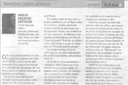 Nuestros viejos pánicos