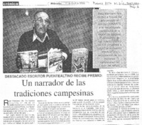 Un Narrador de las tradiciones campesinas