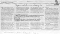 El poeta chileno-mallorquín