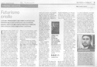 Futurismo criollo