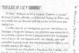 Reflejos de luz y sombra