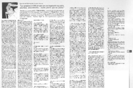 "Los narradores en Chile son tipos con una imaginación muy pobre, aburridos, descerebrados... mucho peores que los poetas" [entrevista]