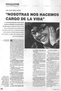 "Nosotras nos hacemos cargo de la vida" [entrevista]
