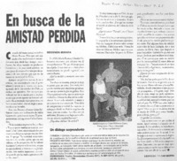En busca de la amistad perdida [entrevista]