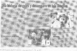 Escritor tocopillano, Willy Haltenhoff Nikiforos lanza su primera novela : una historia de goles y desamparo en Isla Dawson