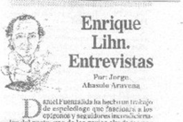 Enrique Lihn entrevistas