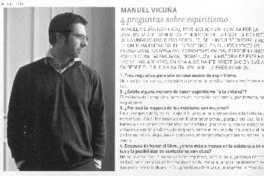 4 preguntas sobre espiritismo [entrevista]