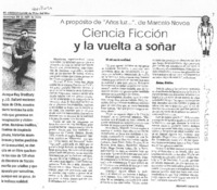 Ciencia ficción y la vuelta a soñar