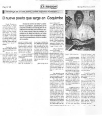 El nuevo poeta que surge en Coquimbo [entrevista]