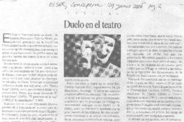 Duelo en el teatro
