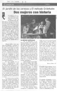 Dos mujeres con historia