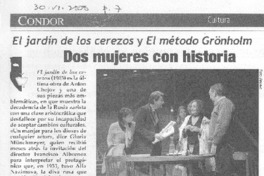 Dos mujeres con historia