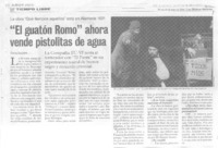 "El Guatón Romo" ahora vende pistolitas de agua: [entrevista]