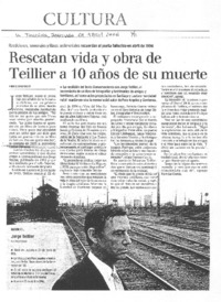 Rescatan vida y obra de Teillier a 10 años de su muerte
