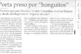 Poeta preso por "honguitos"