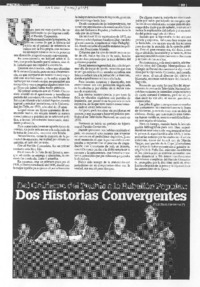 Dos historia convergentes