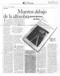 Muertos debajo de la alfombra