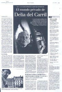 El mundo privado de Delia del Carril