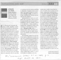 Instrucciones para vivir