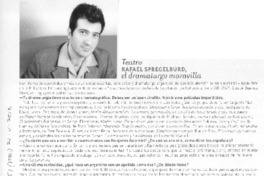 Rafael Spregelburd, el dramaturgo maravilla