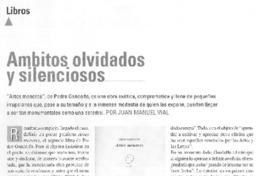 Ámbitos olvidados y silenciosos
