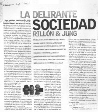 La delirante sociedad Rillón & Jung