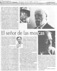 El señor de las moscas