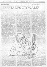 Libertades otoñales