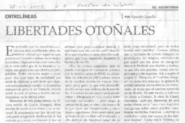 Libertades otoñales